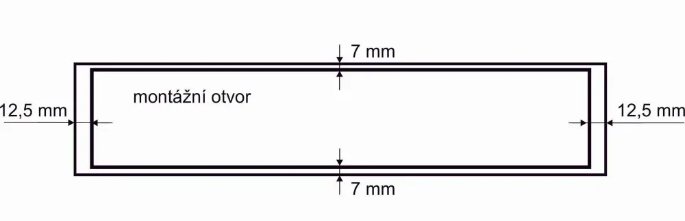 SRL - Šířka větrací mřížky ALFA 80 x 1000 mm - Šířka mřížek 80 mm