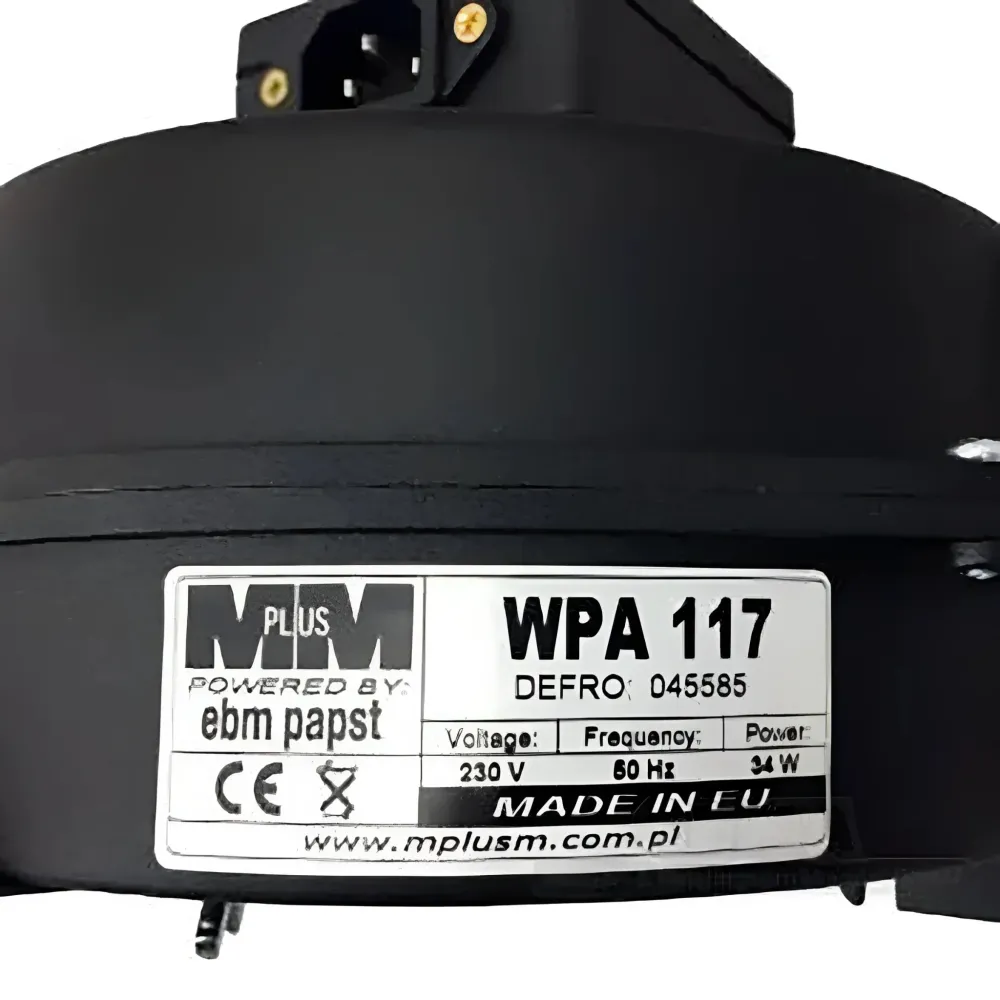 Dmychadlo WPA 117 Defro 3,9 KW kotel na tuhá paliva