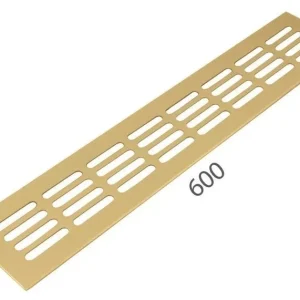 Šířka ventilační mřížky SRL - šířka mřížky Alfa 80 x 600 mm - šířka mřížek 80 mm
