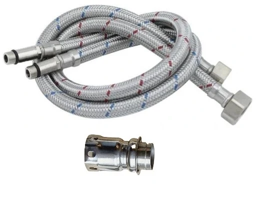 Kuchyňská baterie ANW HOME broušená ocel barva chrom HF-03S