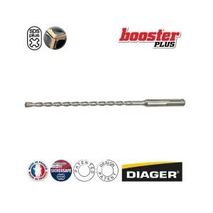 Vrták BOOSTER SDS-plus 5,5x210mm do armovaného betonu Diager