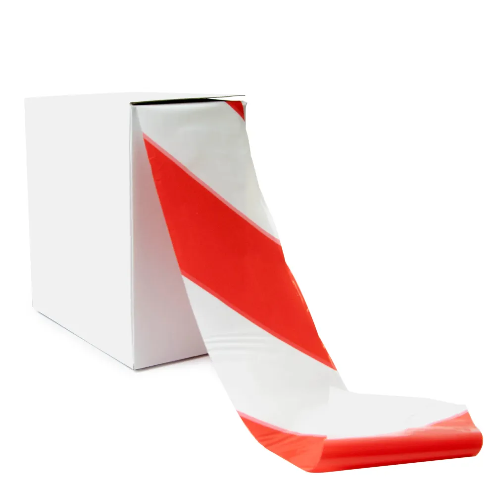 Výstražná páska – ekonomická – 500m x 75mm (červená/bílá)