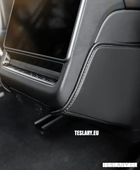 Tesla Model 3+ Highland zadní kopací panel PU Kůže pro zadní konzoli