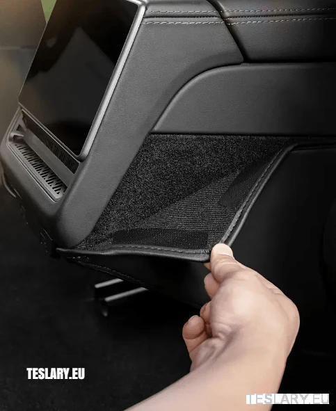 Tesla Model 3+ Highland zadní kopací panel PU Kůže pro zadní konzoli