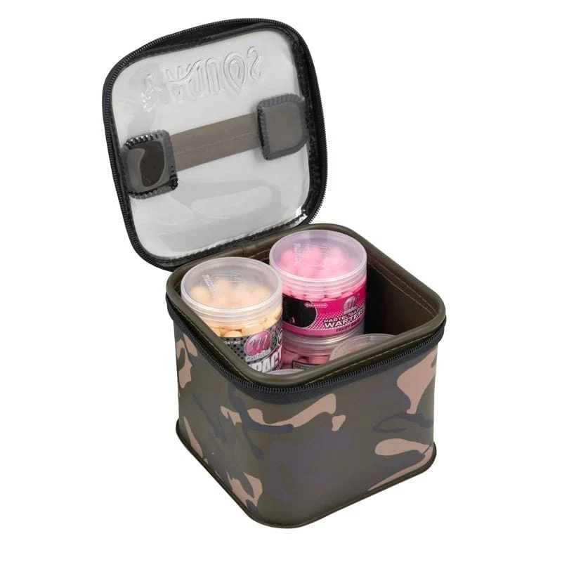 Tašky návnad Fox Aquos Camo M+
