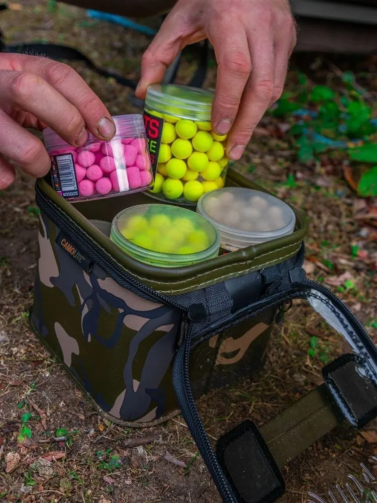 Tašky návnad Fox Aquos Camo M+