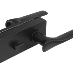 MP - Unikátní R8 - Glass Lock s rukojetí orchide - WC - zámky pro skleněné dveře