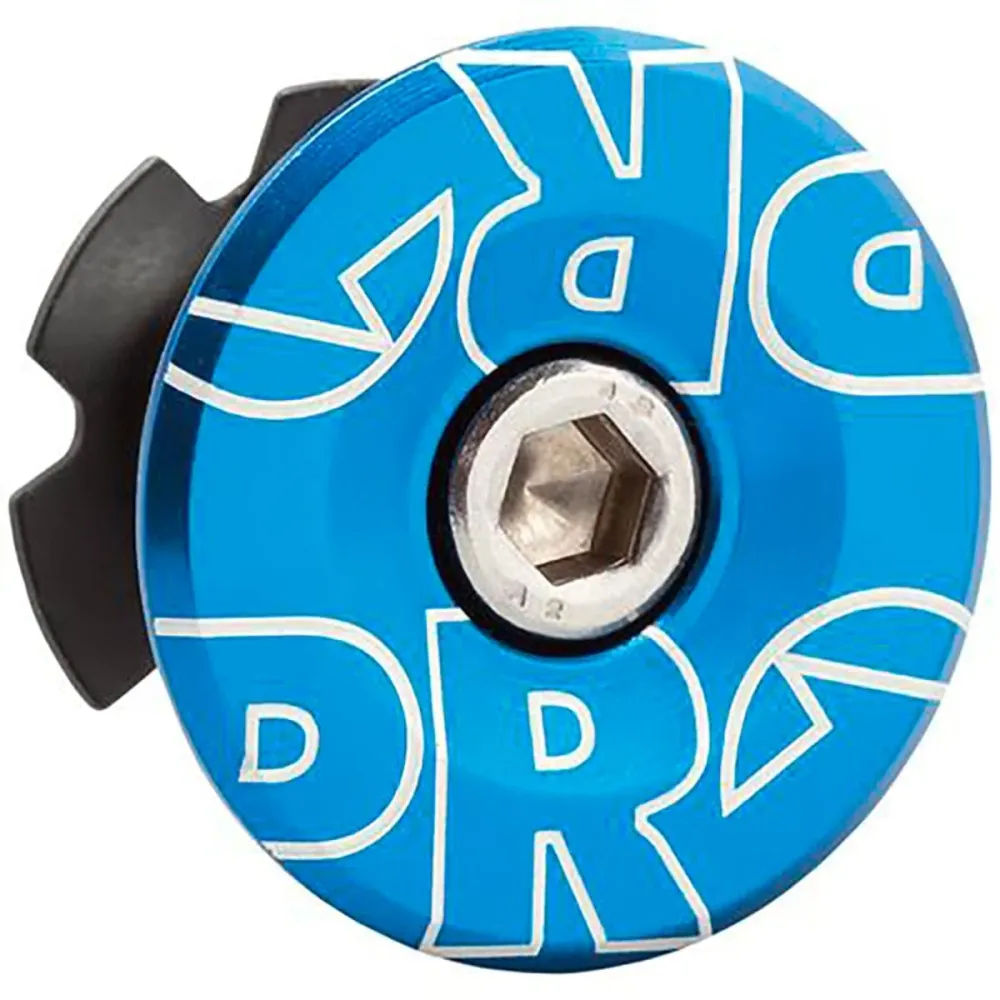 Hvězda uzávěr PRO 1"1/8 Alu modrá