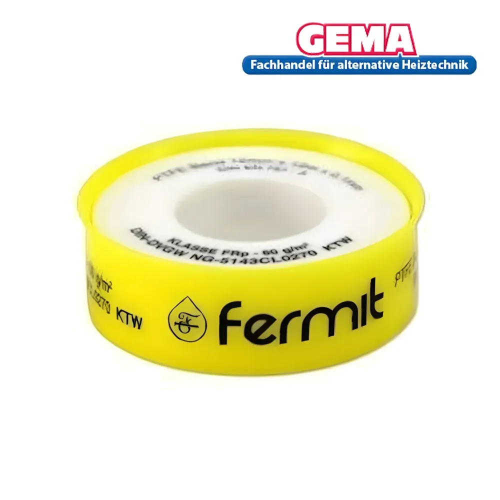 PTFE páska na těsnění závitů DIN EN751-3 třída FRp 12mmx12m-60g/m²