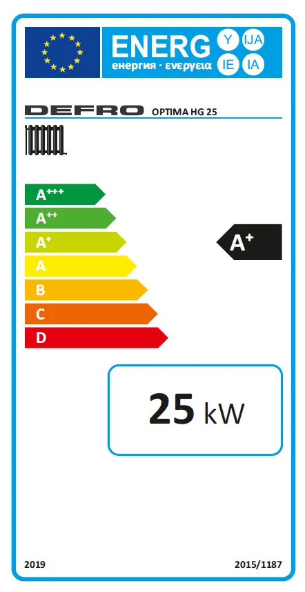 Zplyňovací kotel na dřevo Defro Optima HG 25 kW - způsobilý k financování z KfW 🔥🌳