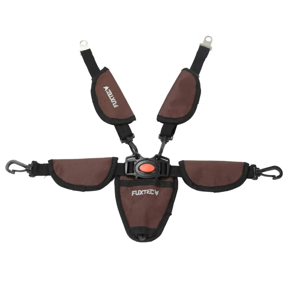 5bodový bezpecnostní pás FUXTEC pro CT-850 Brown