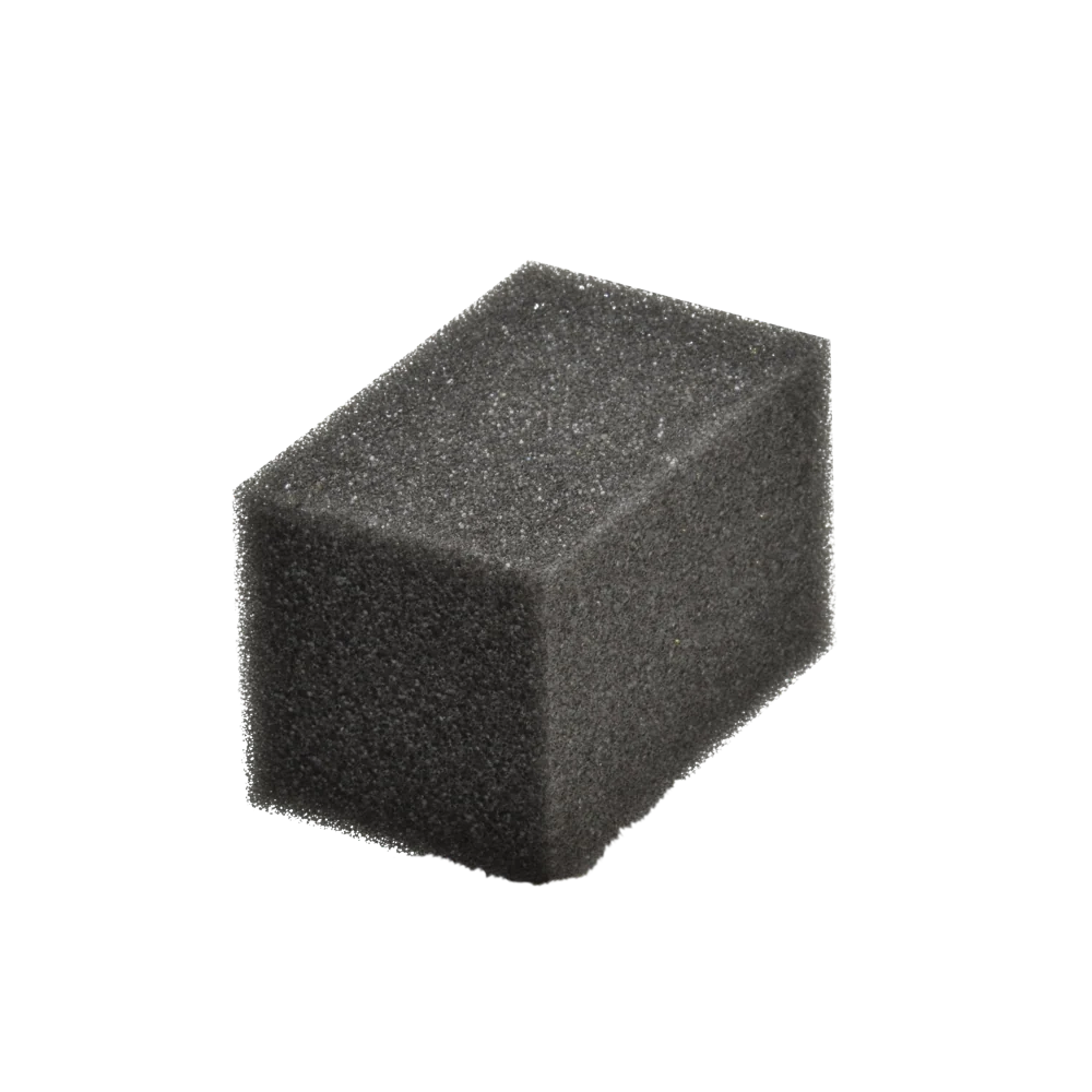 Foam Applicator Cube šedý kompaktní pěnový blok pro kůži