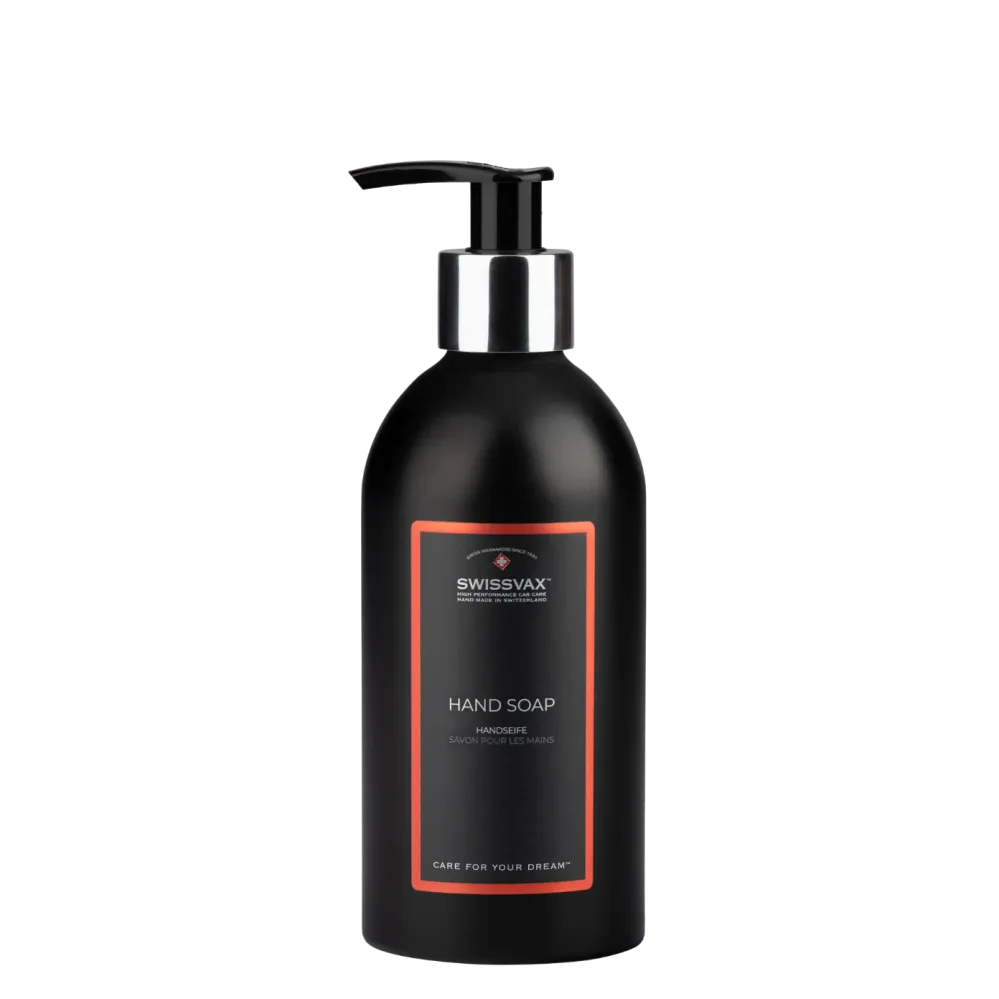 Swissvax mýdlo na ruce 250 ml – luxusní mýdlo pro garáž